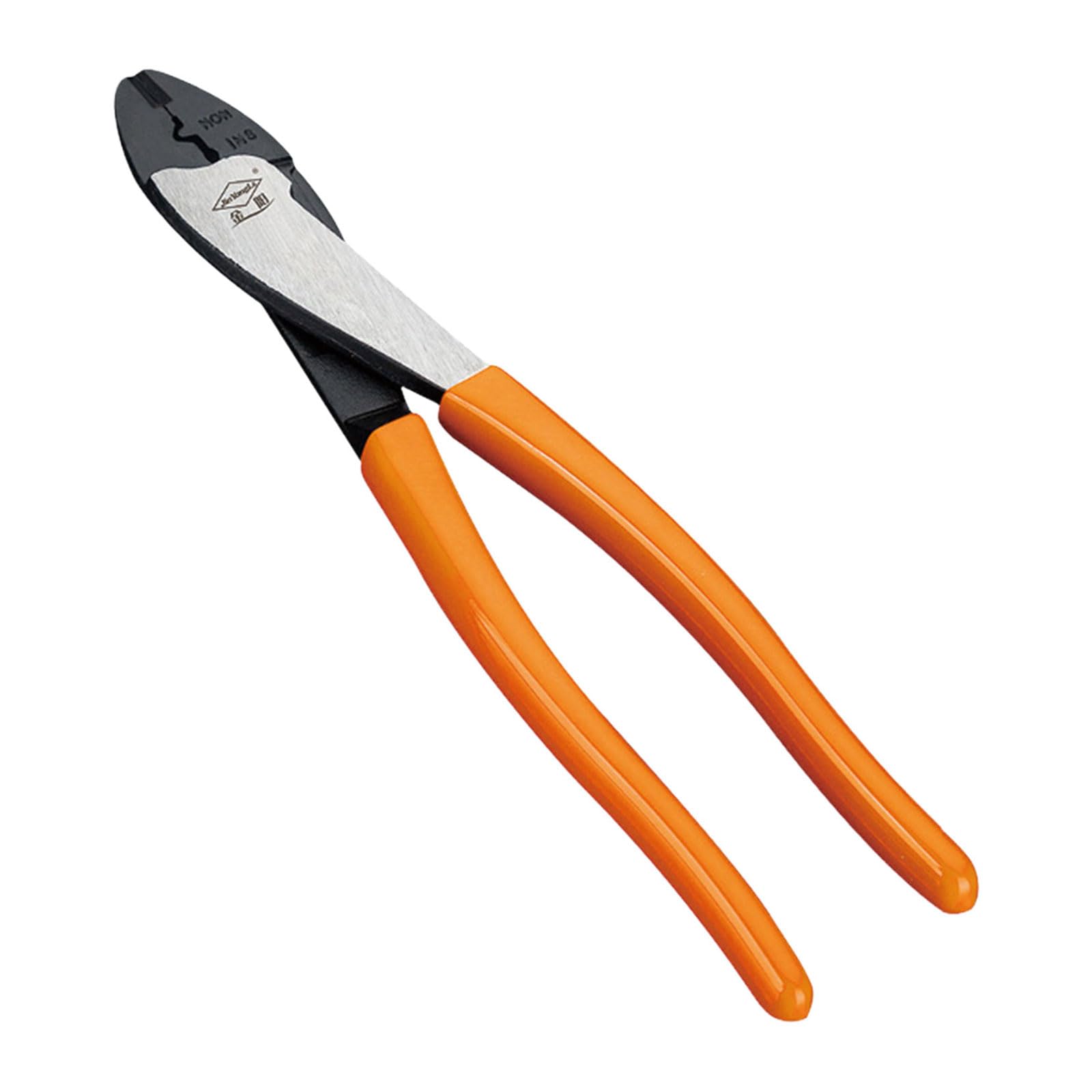 10inch Cable Crimper and Wire Cutter Ergonomically for Precisions Cutting and Crimping Tasks Electricians Pliers