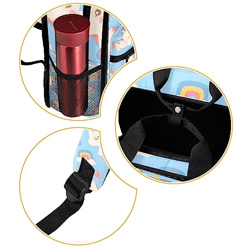 Sac à dos licorne et arc-en-ciel multicolore pour garçon 35cm - 2
