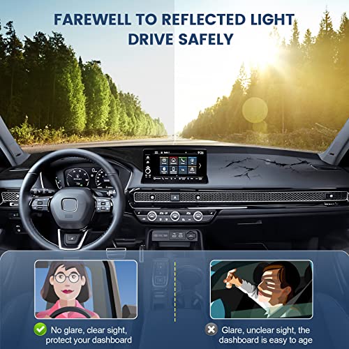 image for Rilsen Dashboard Cover Mat Custom Fit for Honda Civic 2022 2023 2024 2