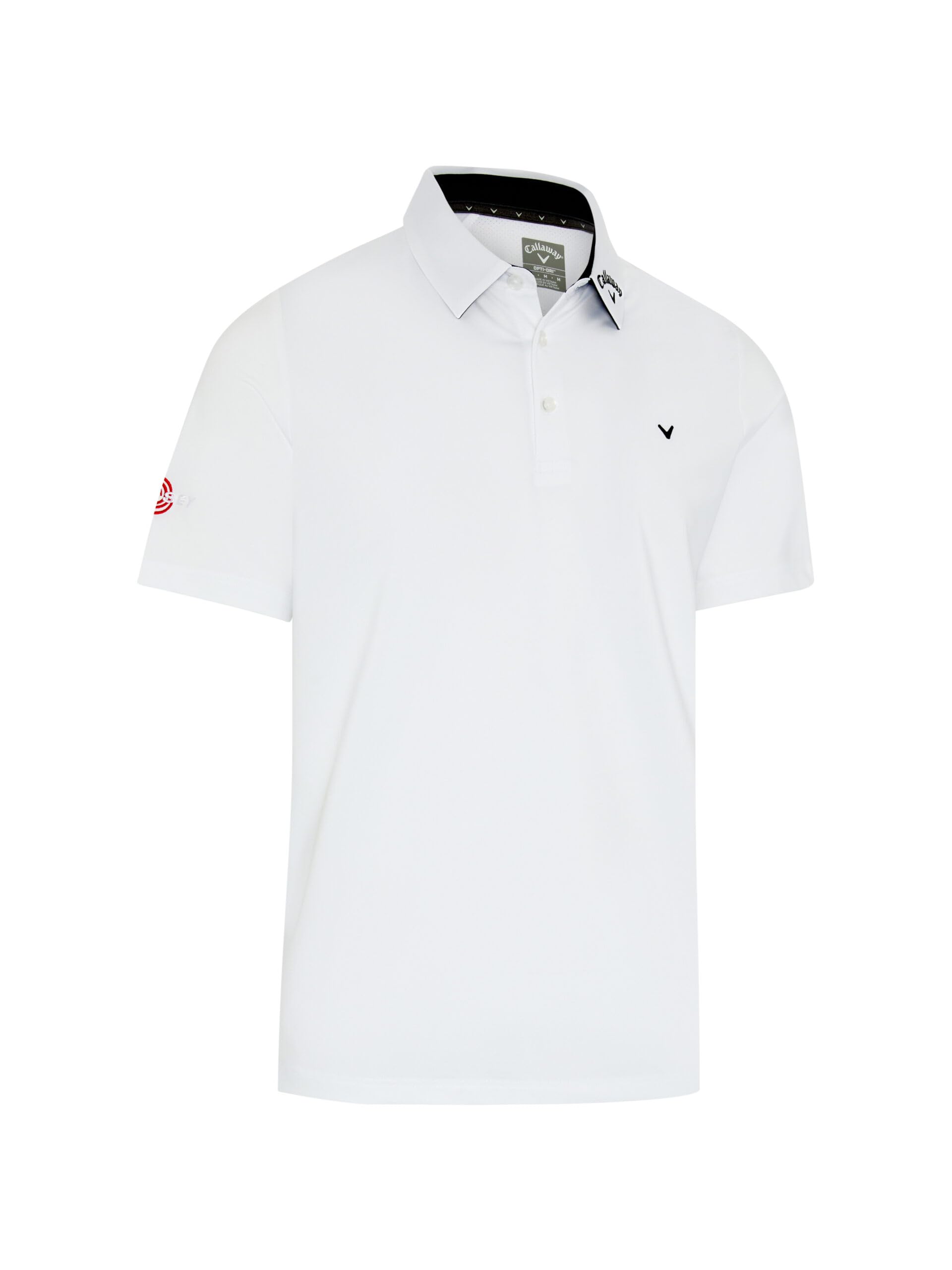 Callaway Apparel Mens Emea Odyssey Bloc Polo Shirt, Bright White, XXL EU