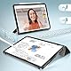 JETech Hülle für iPad Air 11 Zoll M3/M2 (2025/2024), iPad Air 5./4. Generation 2022/2020 10,9 Zoll, Abdeckung mit Auto Schlafen/Wachen (Schwarz)