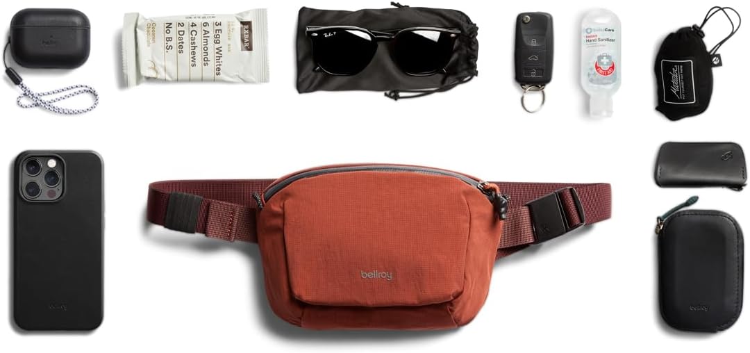 Bellroy Lite Belt Bag (versatile crossbody bag, fanny pack) - Clay - Image 6