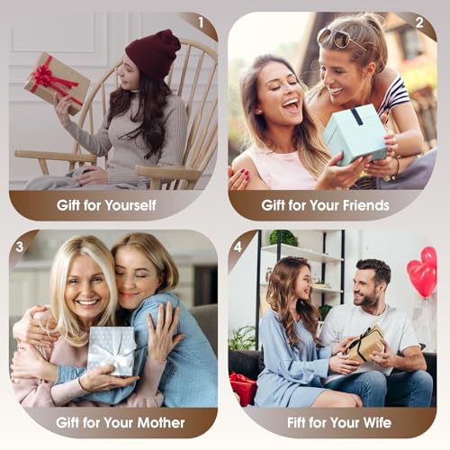 Gold Beaded Bracelets for Women: 14K Gold Bracelets for Women Trendy Dainty Gold Ball Bracelet Stack for Womens - Boho Stretch Bracelets Jewelry Sets with Cross Fashion Accessories Gifts for Women4