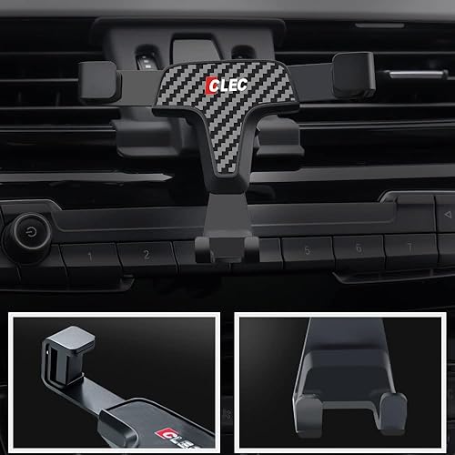 Miniatura 6 de BEERTE Soporte de teléfono de coche para BMW X1 2022-2016, BMW X2 2022-2018, soporte de teléfono de coche negro giratorio de 360 grados BMW x1,