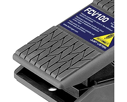 BEHRINGER FCV100 FOOT CONTROLLER PEDALE CONTROLLO VOLUME E MODULAZIONE