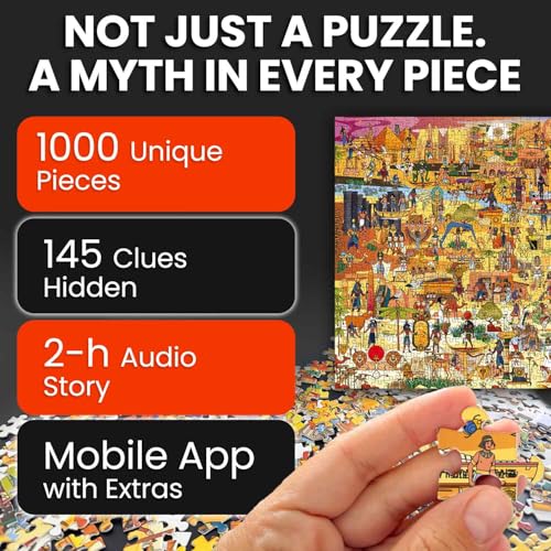 Rompecabezas Egipcio Puzzles 1000 piezas 13+ años miniatura 2
