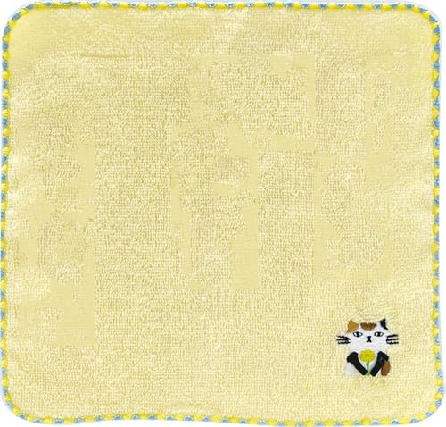 コージカンパニー HUGする猫ハンカチ ブチネコ W230×D230mm 171481