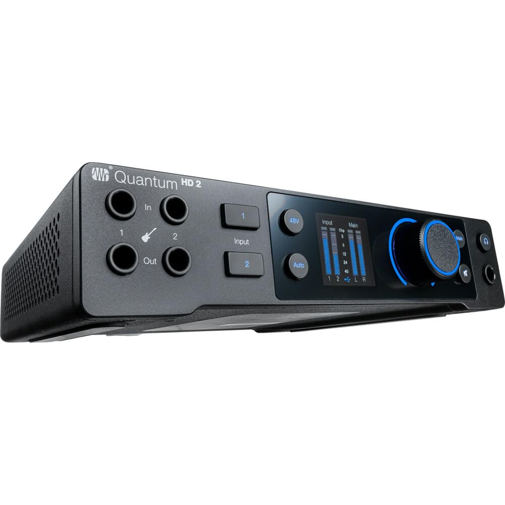 Presonus Quantum オーディオインタフェース 192khz Amazon.com: PreSonus Quantum ES 4 4 x 4, 24-bit / 192 kHz