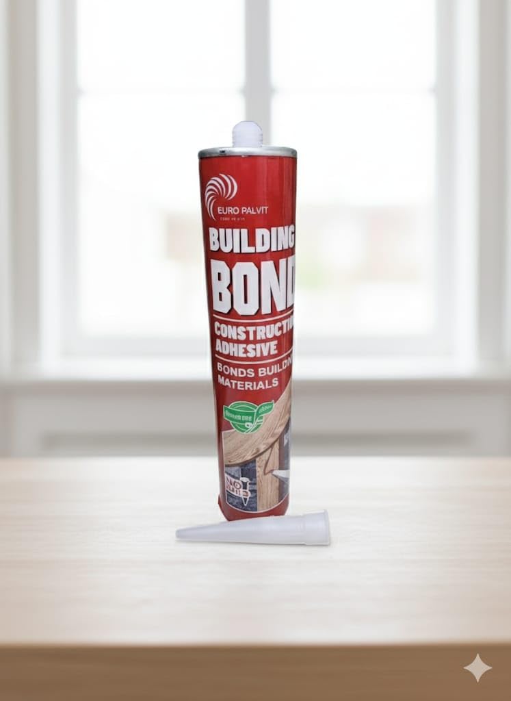 Nail Free Glue No More Nails | High Bond Liquid Nail | Multipurpose | Safe on Mirrors | Construction Adhesive High Strength | Quick-Dry