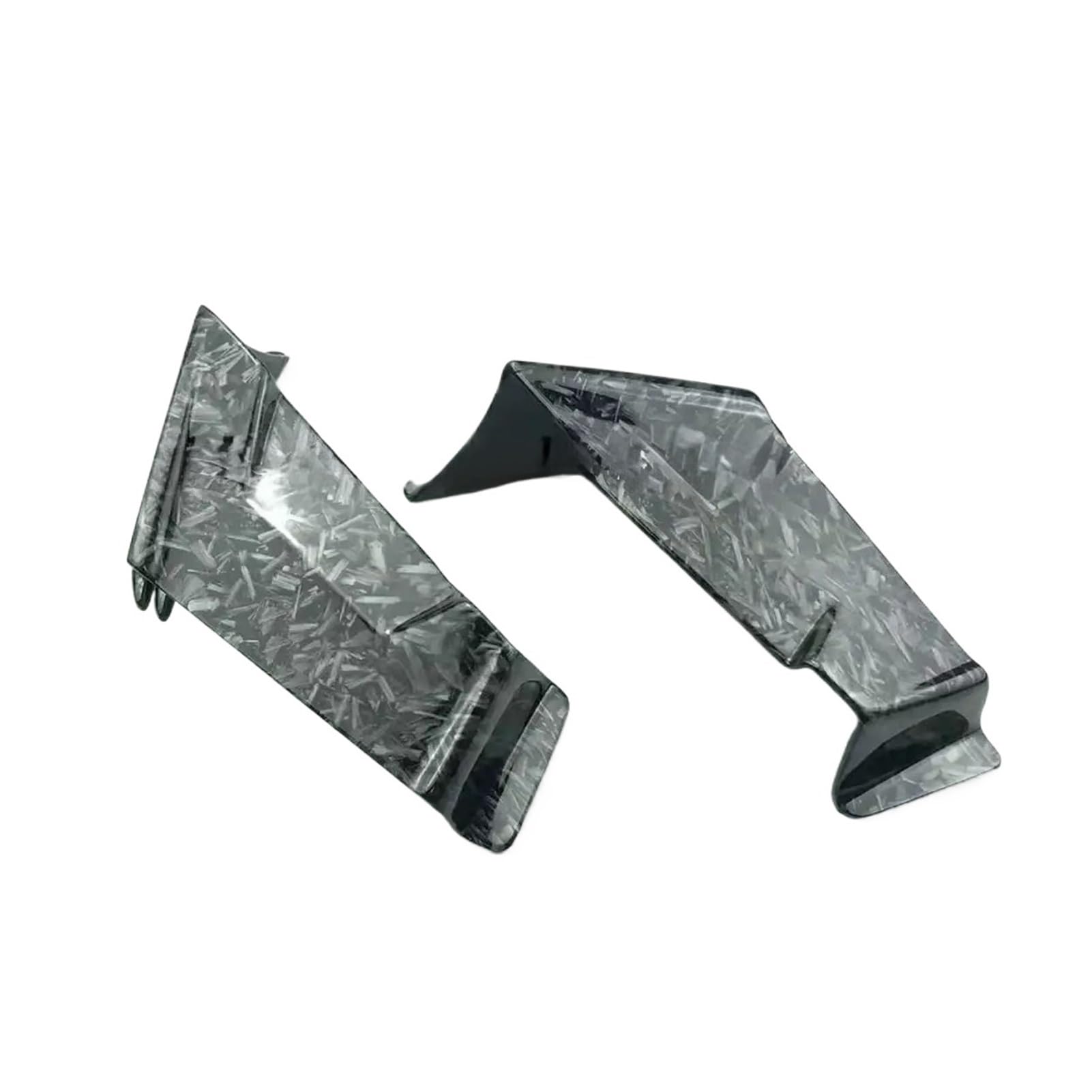 Naked Front Spoiler Winglet Aerodynamic Wing Kit Spoiler Motorcycle Accessories Compatible With Aprilia RS 660 Tuono 660 2021-2023(Forging pattern)