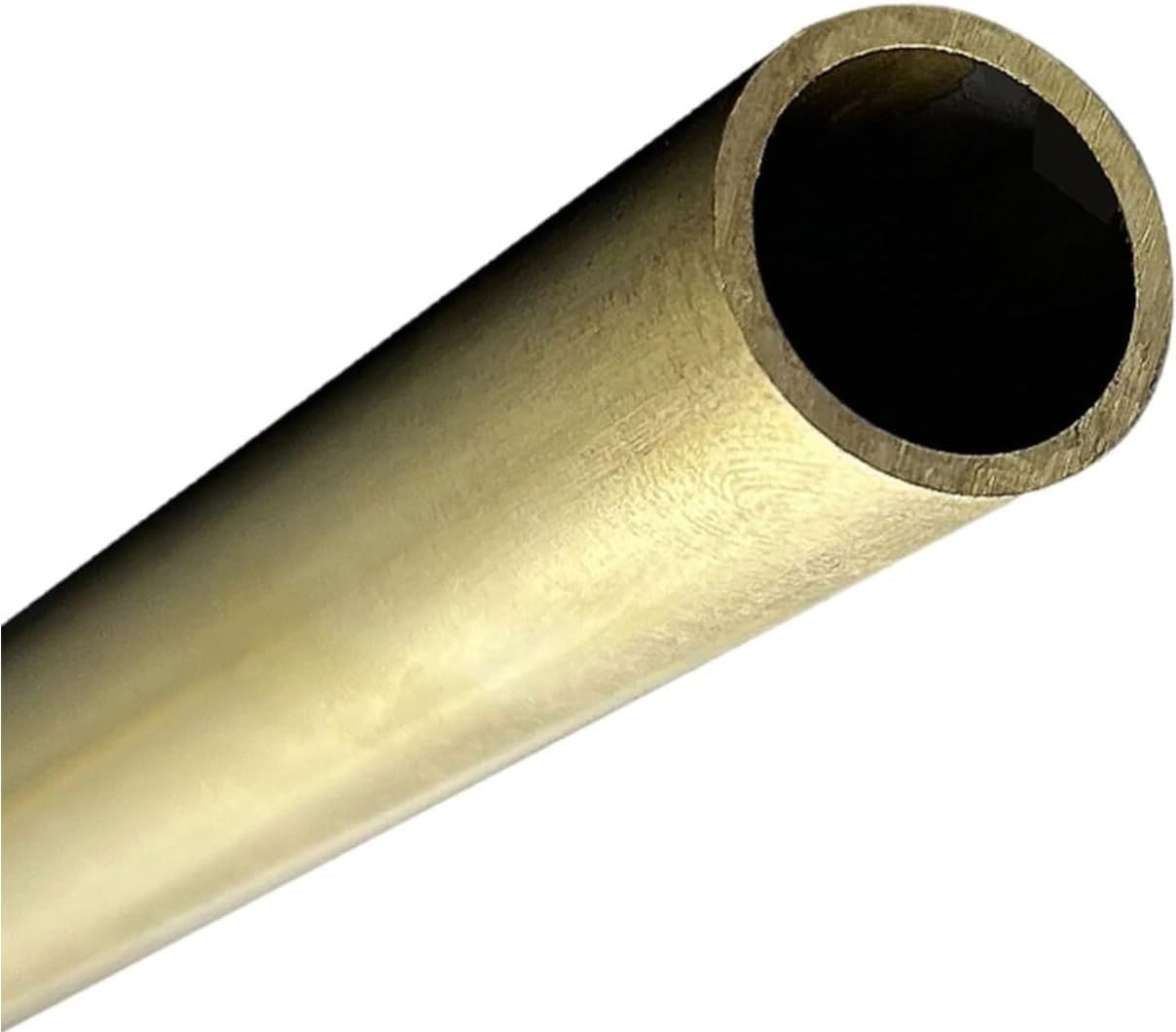 Okrągła rura mosiężna - średnica zewnętrzna 6 mm, grubość ścianki 0,2-2 mm(50x1mm)
