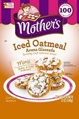 Mother's, Iced Oatmeal Cookies, 12oz Bag (Pack of 4)