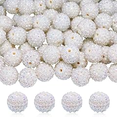 Rhinestone, Clear, 40pcs