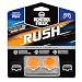 KontrolFreek Rush Performance Thumbsticks for PlayStation 4 (PS4) | Performance Thumbsticks | 2 Mid-Rise, Concave | Orange/White