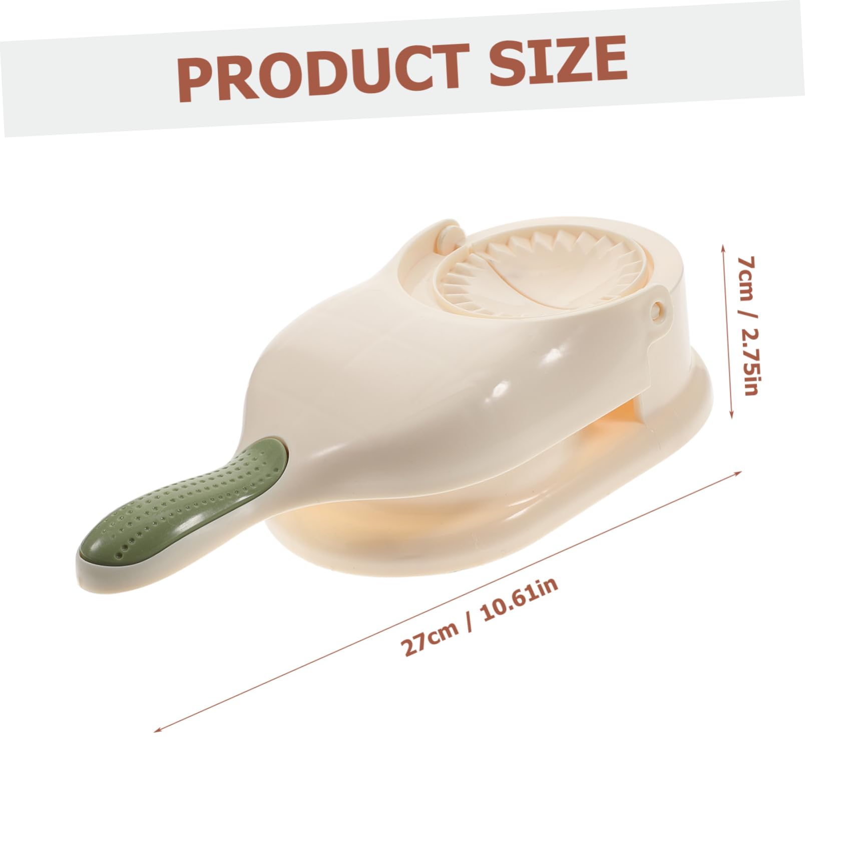 BRIGHTFUFU Dumpling Skin Presser Dumpling Machine Press Reusable Easy to Clean and Comfortable to Use