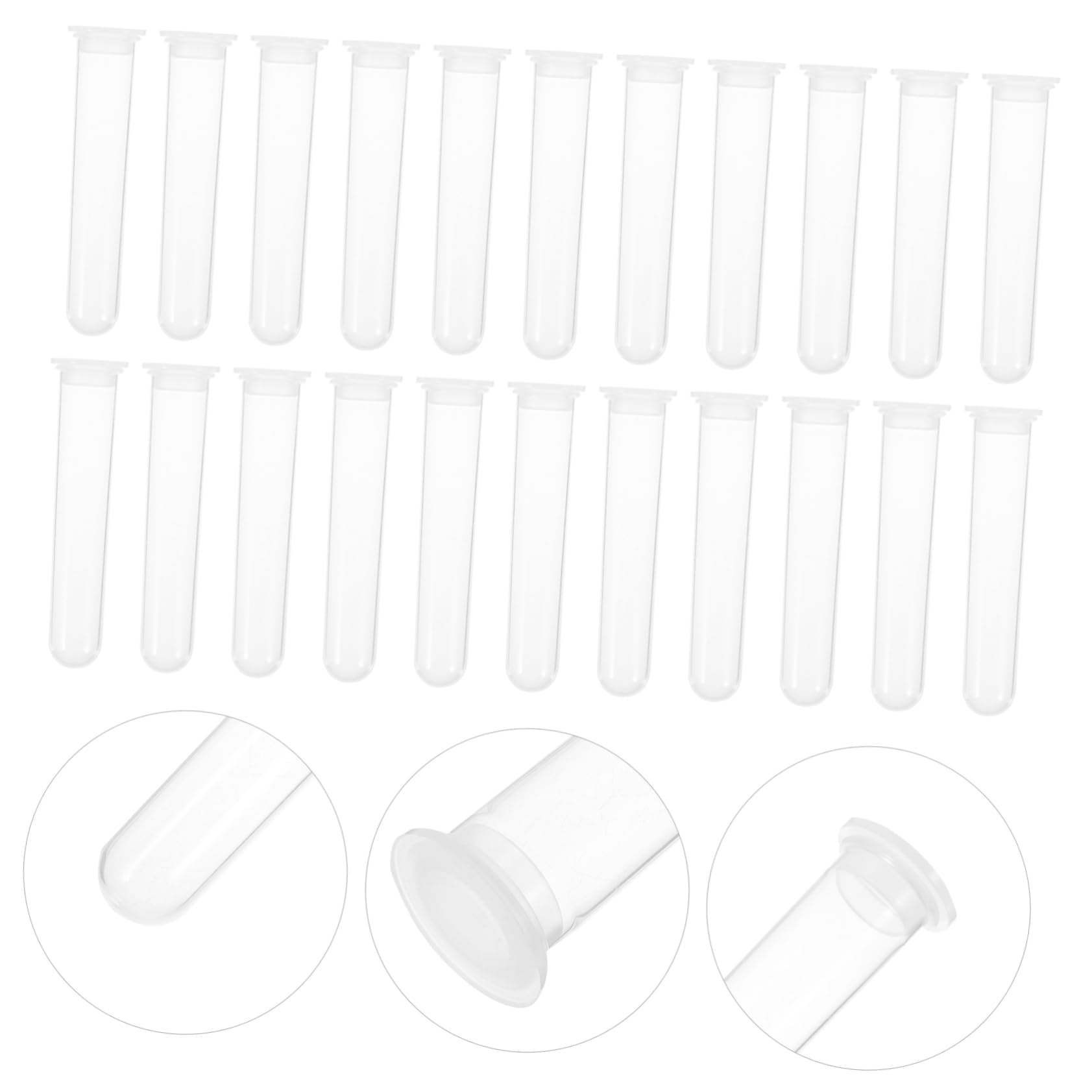 Per Provette Da Laboratorio in Plastica Da 100 Pezzi Per La Conservazione Sicura Dei Campioni