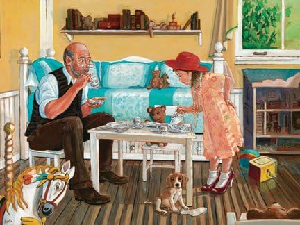 Cobble Hill Tea With Grandpa 275 Piece Easy Handling Puzzle