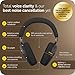 Jabra Evolve3 85 Over-Ear Wireless Bluetooth Headset with Microphone for Work, AI Voice Call Technology, Adaptive Active Noise Cancellation, 25-Hour Battery, USB-C, Microsoft Teams Certified, Black