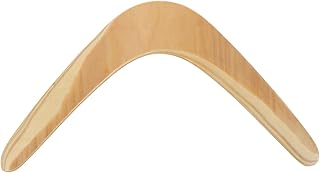 INOOMP Bolt Boomerang Sports Toys Wooden Boomerang Toy Hand Crafted Wooden Returning Boomerang Racer Fast Catch Boomerang Sports Game Toy for Throwers Beginners Athletes Outdoor Gear