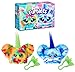 Furby Furblets 2-Pack, Mini Friends Pix-Elle & Ooh-Koo, 45+ Sounds Each, Music & Speaks Only Furbish, Electronic Plush Toys for Girls & Boys, Multicolor & Blue/White, 6+ (Amazon Exclusive)