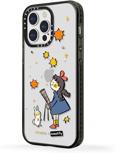 Miniatura 6 de CASETiFY Funda Impact para iPhone 13 Pro Max protección contra caídas de 6.6 pies - Noche estrellada por liliuhms - Negro transparente
