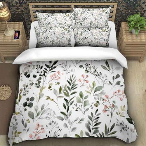 Parure de lit microfibre douce 135x200cm anti-plis pour chambre ado
