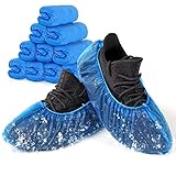 XZLGUJI Shoe Covers Disposable Non Slip-100 Pack,Shoe & Boot Covers for Indoors Disposable Carpet...