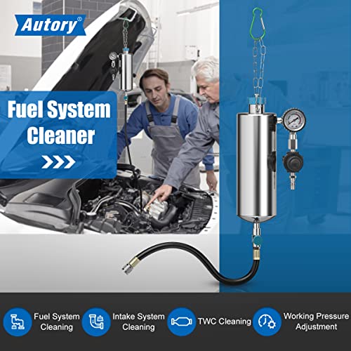 Automotive Fuel Injector Cleaner Machine, Fuel Injection Systems Cleaning Tools, Cfs Series Fuel System Cleaning Assistant Fuel Injector Cleaner 600Ml 140Psi #TOP3