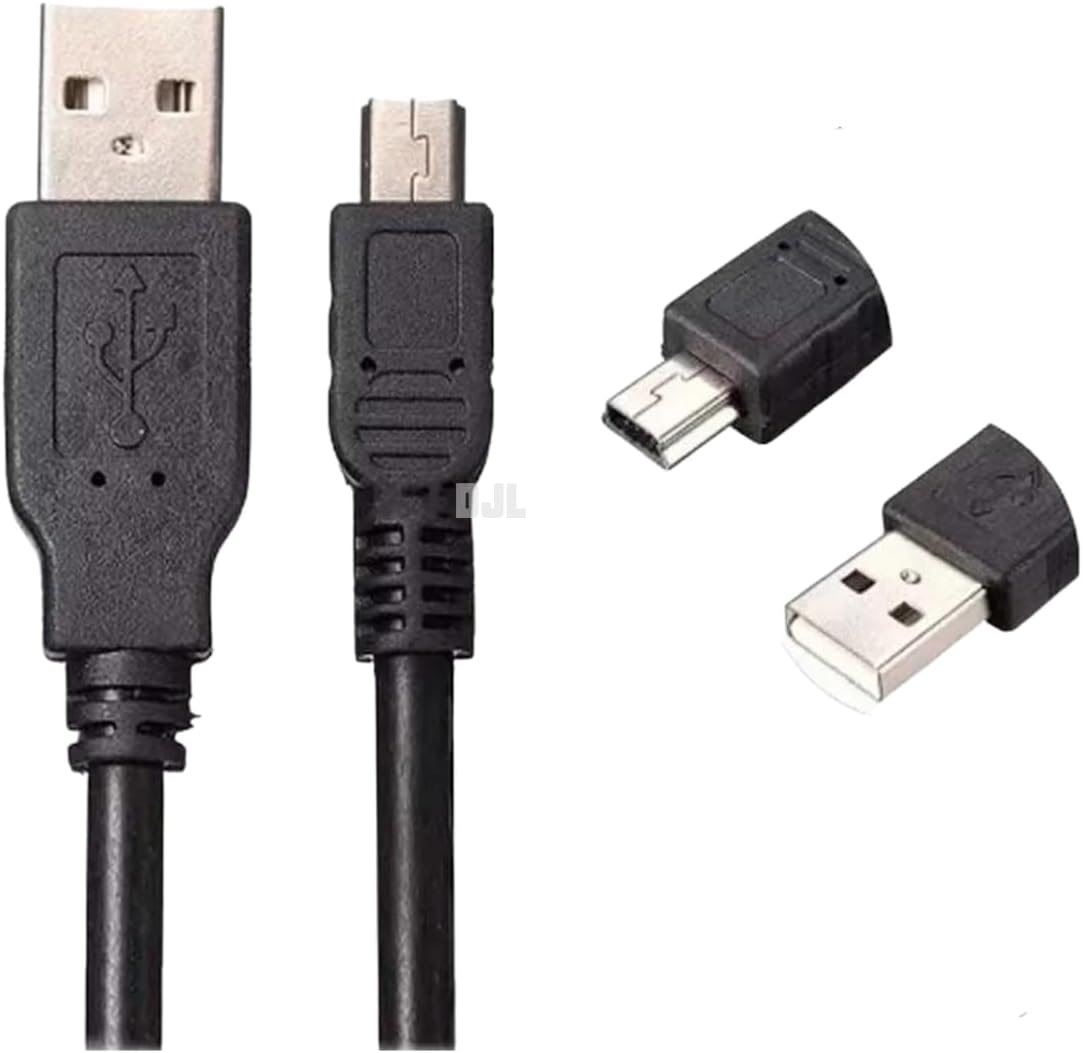 Cabo V3 USB Carregador Compatível com Controle PS3 Caixinha de Som Headset Tablet