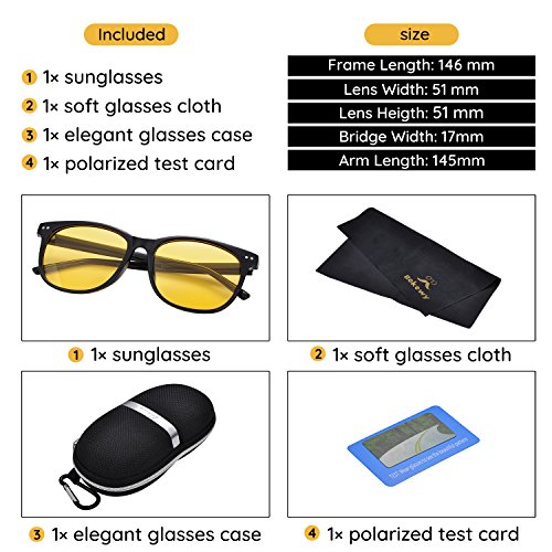 Night Vision Driving Glasses Polarized Anti-glare Clear Sun Glasses Men & Women Fashion4