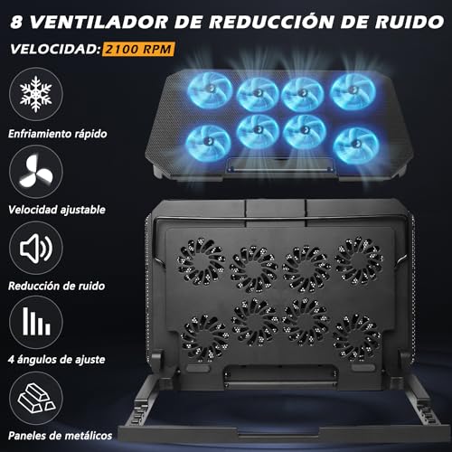 Accesorios De Computadoras, Personal Computer base enfriadora laptop Marca MOYAC (2)