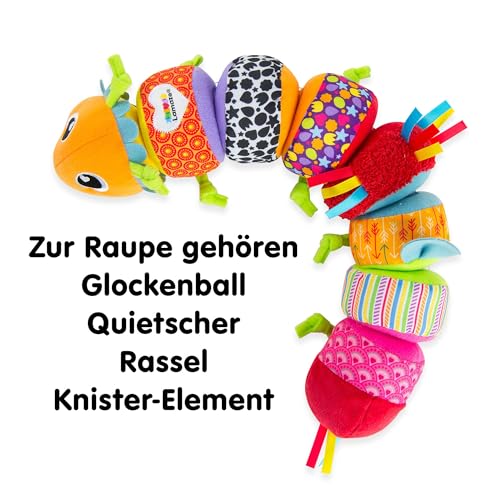 Lamaze Mix & Match Caterpillar Kuscheltier für Baby, Babys Aktivität Sortierspielzeug, für neue Eltern… – Ansicht 4