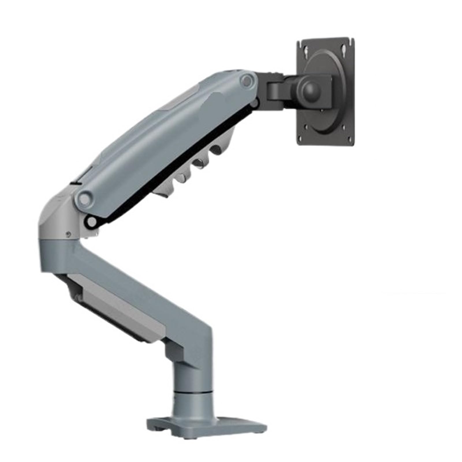 Ikpgbzxm One Color Computer Monitor Bracket Robotic Arm, No-Drill Heightening Cantilever Frame F80(F80-Xv|Lakeblue)