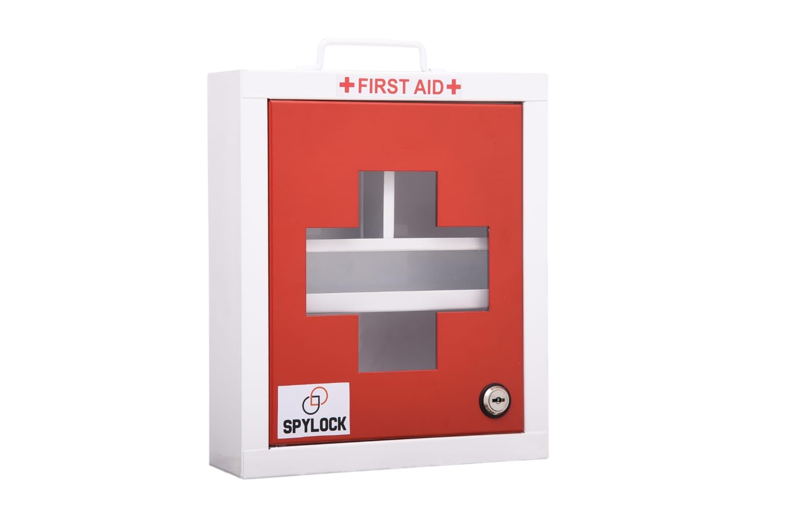 SPYLOCK Double Heavy Metal First Aid Kit Box/Emergency Medical Box