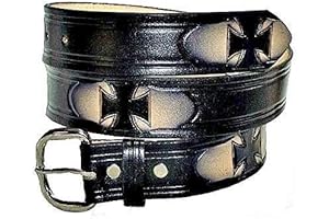 IRON MALTESE HANDMADE CROSS BIKER BELT