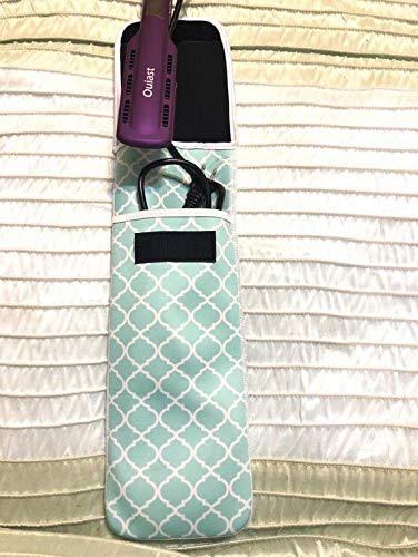 Allenlife Heat Resistant Flat Iron Travel Case Water-Resistant Curling Wand Travel Cover Case Pouch Women's Storage Bag #TOP5