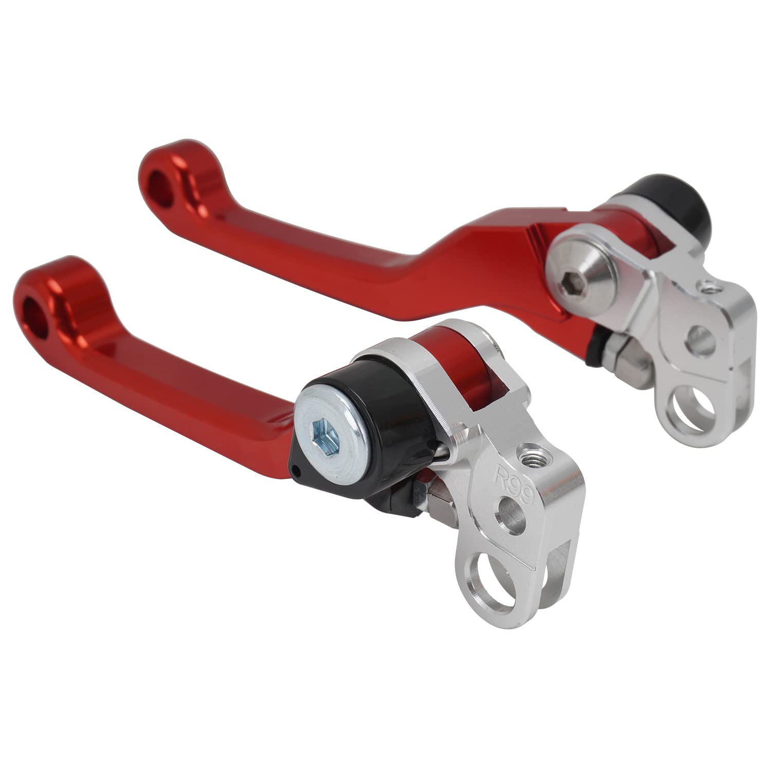 しゃふ　GI BRI Dirt Bike Brake Clutch Levers Motorcycle Adjustable Pivot