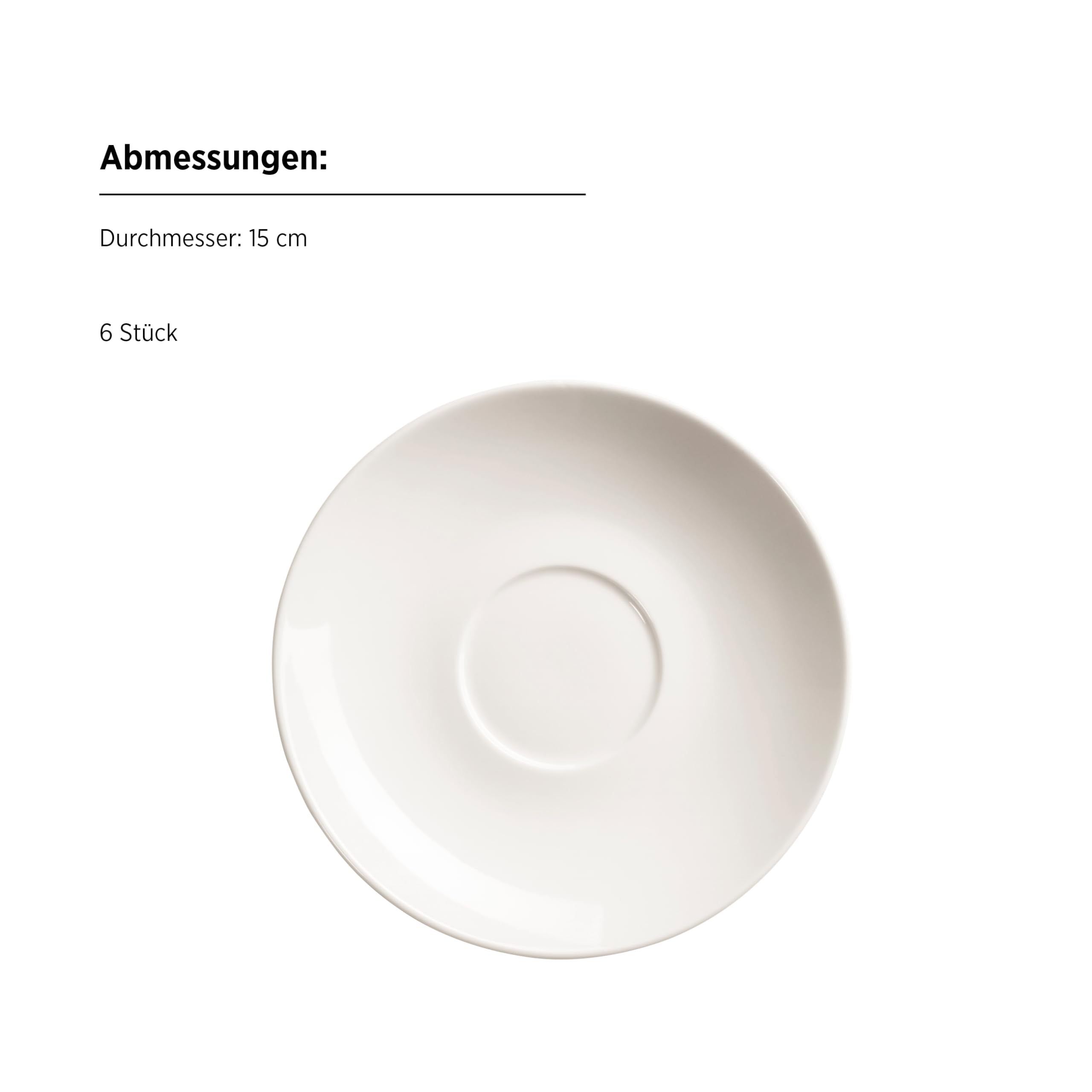 MÄSER 934105 Serie Belmira, klassisches Kaffeeservice für 6 Personen, 18-teiliges Kaffeegeschirr, zeitlos, elegant, filigran, Porzellan, weiß