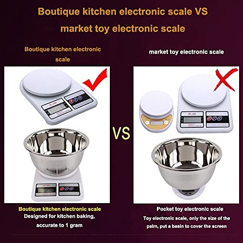 Liudan 10kg 1g Digital Scales Household Kitchen Platform Weight Electronic Balance Baking Measuring Food Cooking Tools