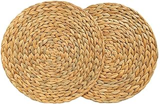 CENBOSS Beautiful Woven Placemats Round Placemats for Dining Table