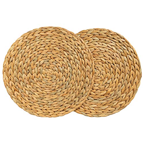CENBOSS Beautiful Woven Placemats Round Placemats for Dining Table