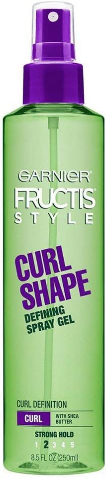 Garnier Fructis Style Curl Shaping Spray Gel Strong 8.50 Oz (Pack Of 2)