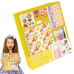 Iouyjiu Kwiatowy Zestaw Scrapbook dla Dzieci