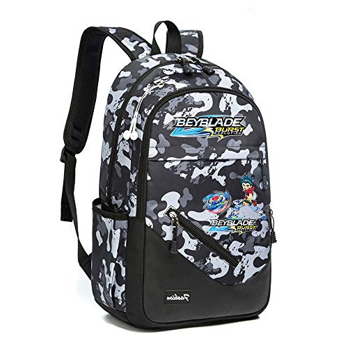 Beyblade Mochila Casual de excursión Que acampa Deportes y Mochilas Escolares al Aire