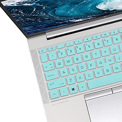 Image of Keyboard Cover Design for 14 inch HP EliteBook 840 845 G7 2020 New Notebook PC Model Accessories Keyboard Protective Skin-Hotblue