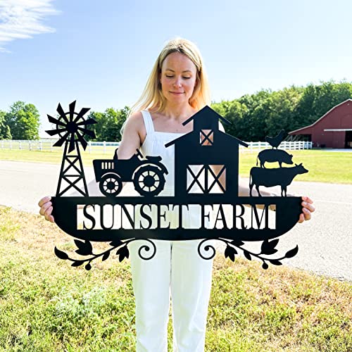Personalized-Farm-Metal-Sign-Farm-Sign-Personalized-Farmhouse-Sign-Custom-Farm-Decor-Custom-Farmhouse-Decor-Metal-Farm-Sign-Farm-House-Decor Personalized Farm Metal Sign Farm Sign Personalized Farmhouse Sign Custom Farm Decor Custom Farmhouse Decor Metal Farm Sign Farm House Decor