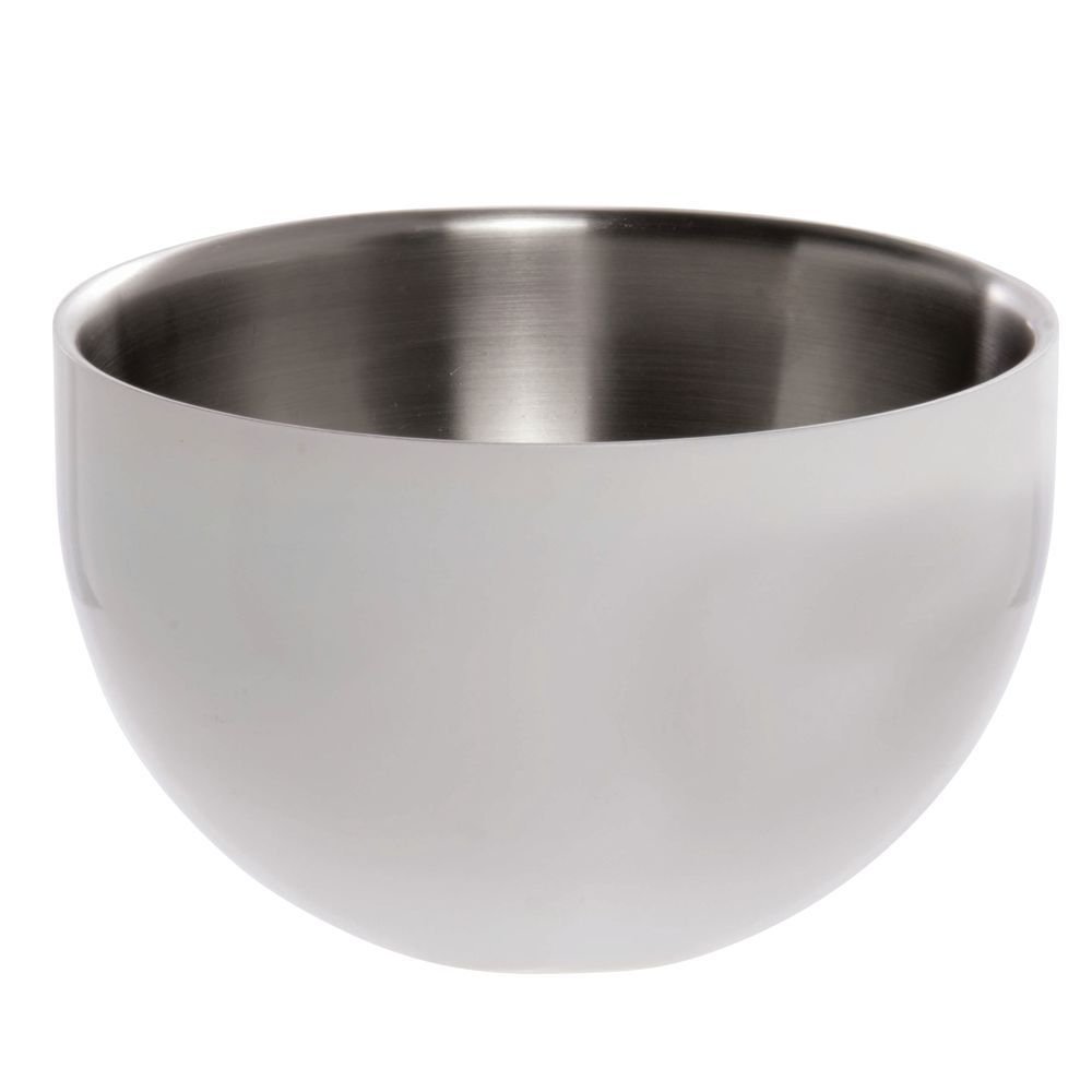 Serving Bowl White Stainless Steel Double-Wall Bowl - 7" Dia x 4 5/16 H by HUBERT – Stainless Steel, White, Model 191538028137