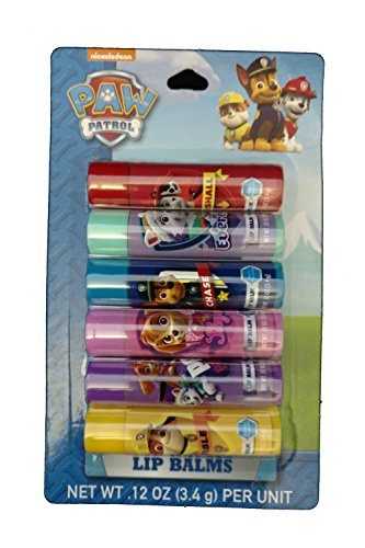 Taste Beauty Smiles You Can Taste - 6 Candy-Flavored Lip Balms (Paw Patrol)
