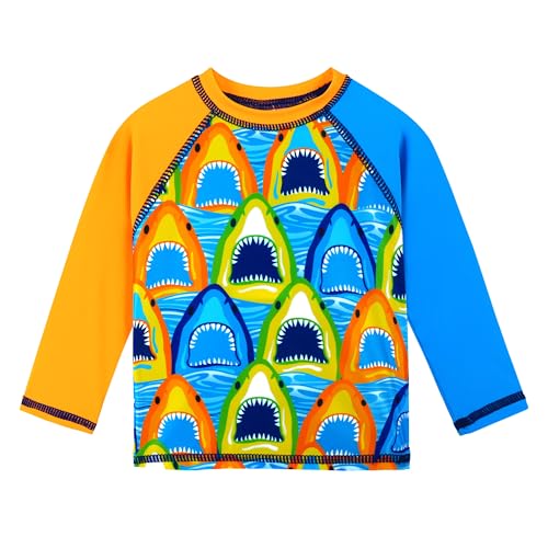 Image of Girls Long Sleeve Zipper Rash Guard 1 Piece UPF 50+ Sun Protection