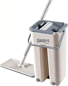 Mop Flat Esfregão Rodo E Balde Multiuso 2 Refil Fasterr Tools